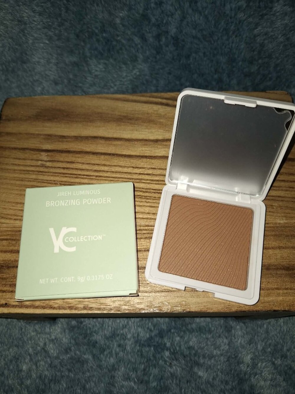 YC Collection Jireh Luminous Bronzing Powder, COLOR: Enough, 9g (0.3175 oz.)